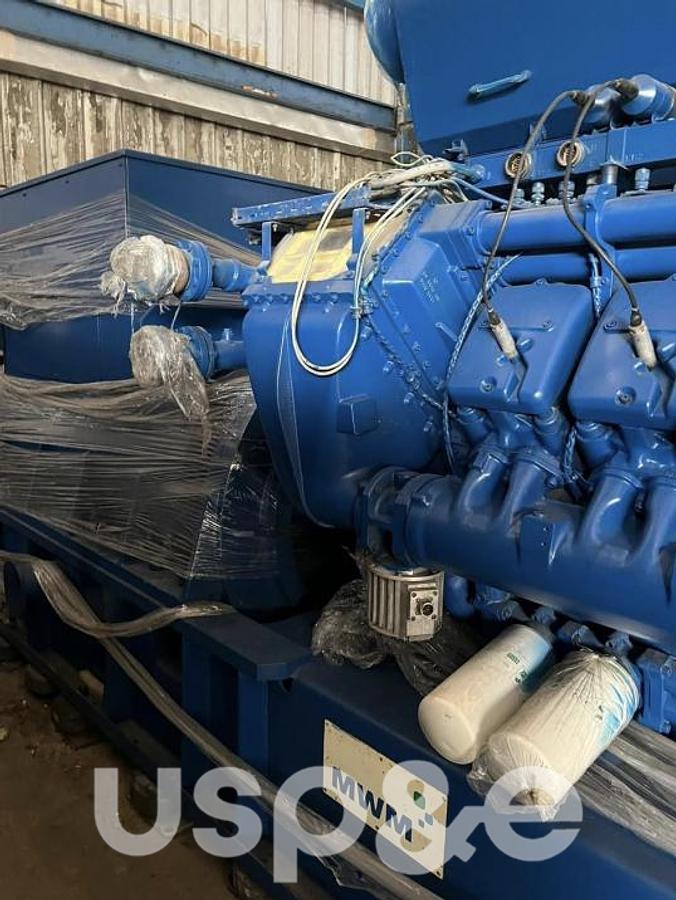 Used 1.9 MW 2014 Used MWM TCG 2020-V20 Natural Gas Generator Sets (Containerised)