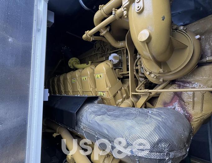 Used 1.4 MW 2015 Used Caterpillar XQ1475G Natural Gas Generator Set