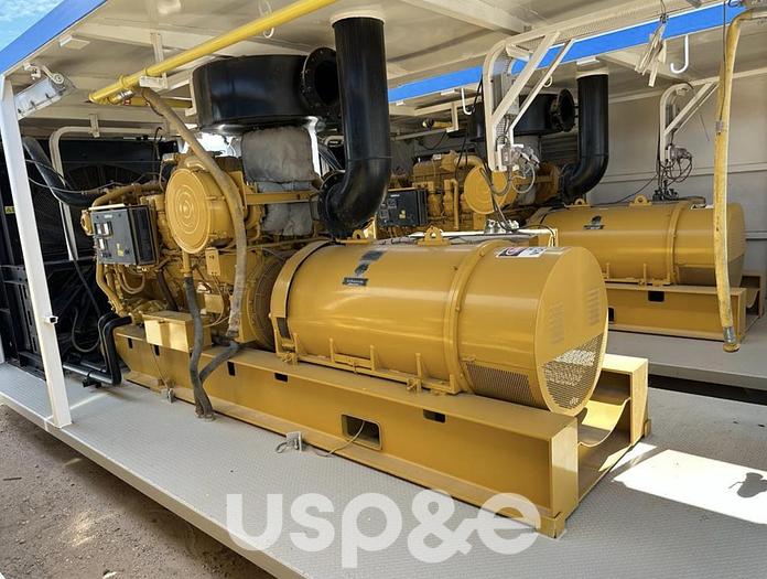 1.3 MW 2019 New Caterpillar 3512C Diesel Generator Sets