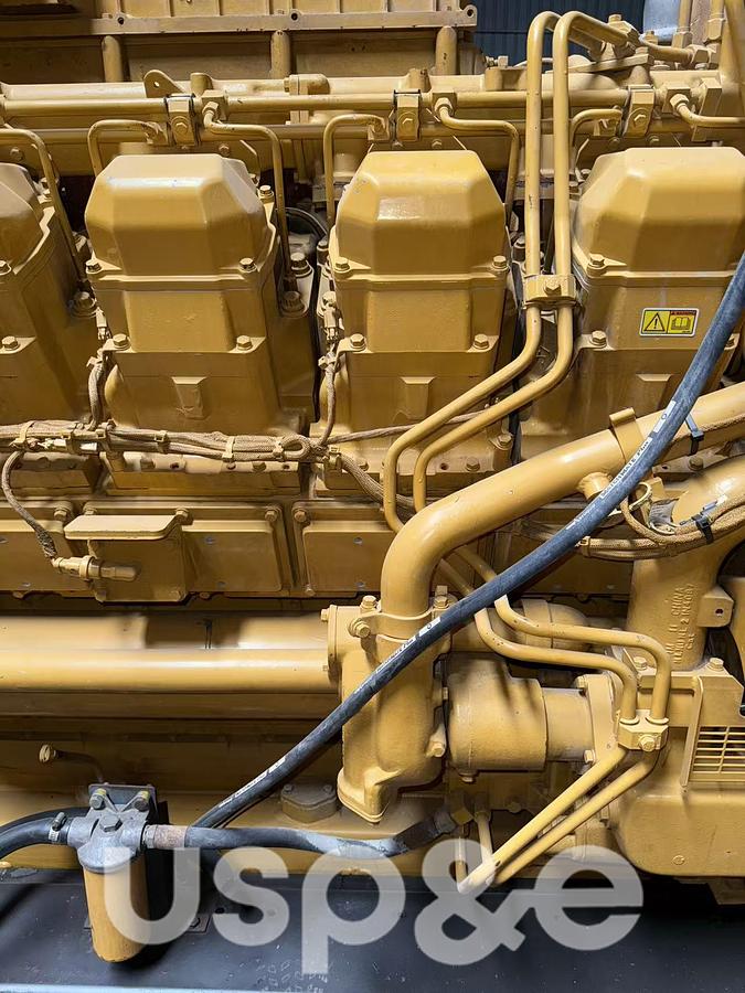 Used 1.5 MW 2006 Used Caterpillar 3512B Diesel Generator Set