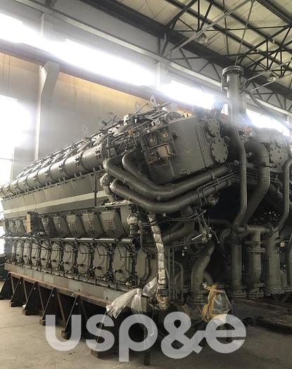 8.6 MW 2011 New STX MAN 18V32/40 HFO Generator Sets