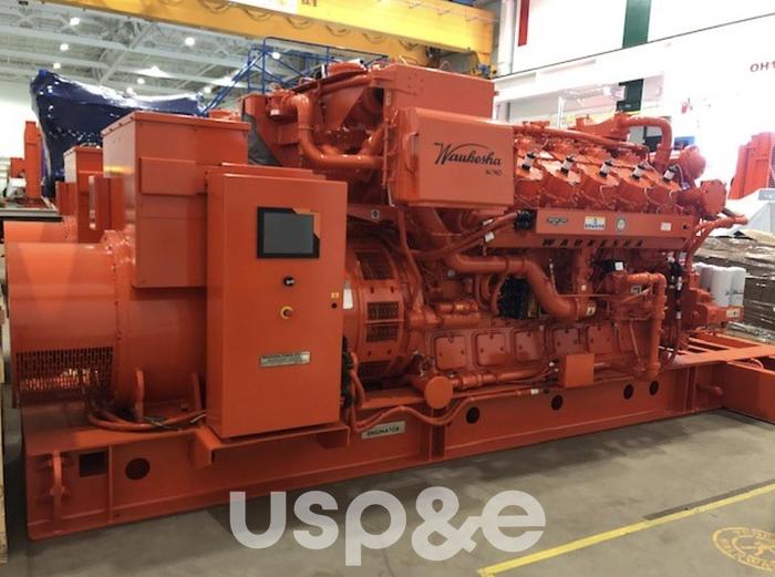 1.1 MW 2022 New Waukesha VHP7104GSI Natural Gas Generator Set