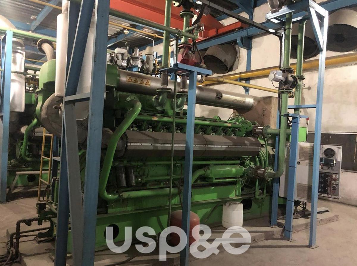 Used 1 MW 2008 Used Jenbacher J 320 GS C105 Natural Gas Generator Sets