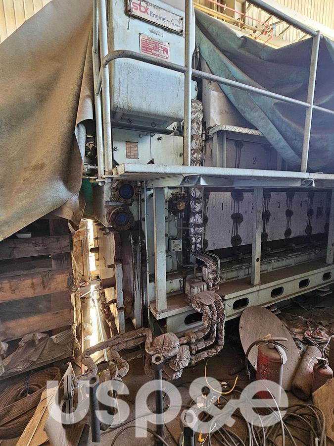 2.6 MW 2009 New STX Man 8L27/38 HFO Generator Set