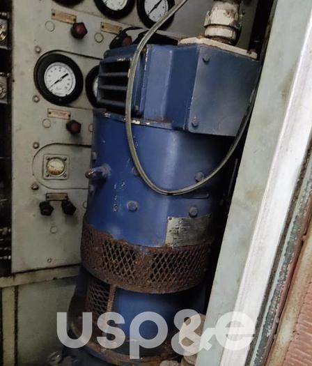 Used 33.7 MW 1987 Used John Brown Frame 6B Natural Gas Turbine Genset 