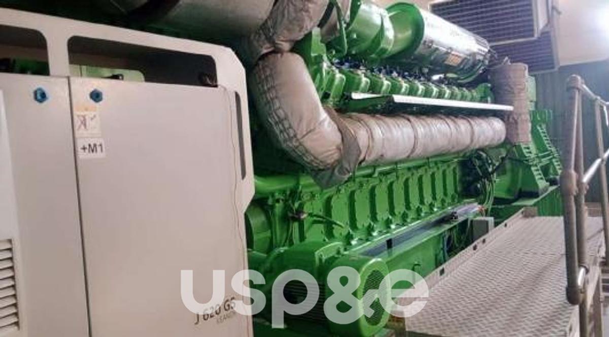 Used 3.3 MW 2023 Used Jenbacher J620 GS Natural Gas Generator Set