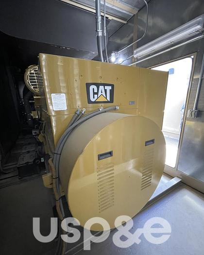 Used 2 MW 2016 Used Caterpillar 3516C Diesel Generator Set