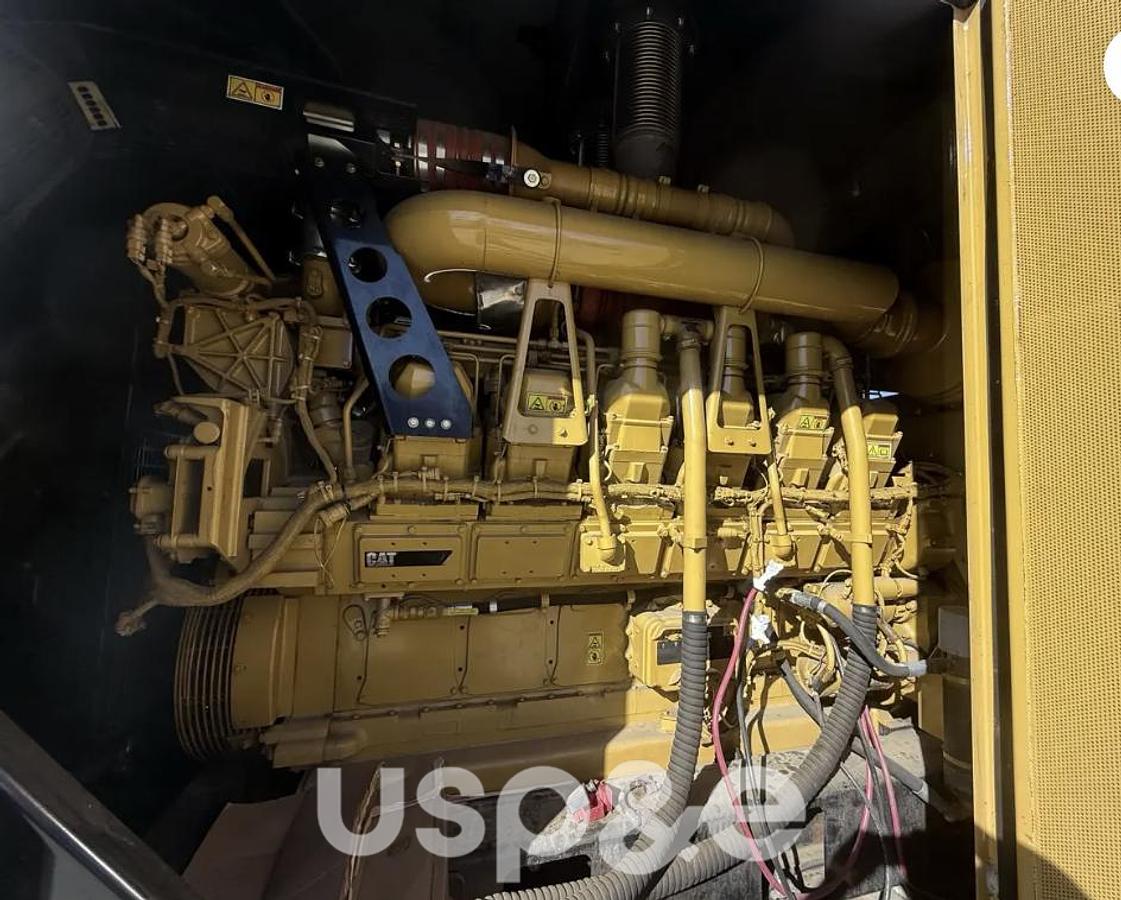 Used USP&E is selling: 1.5 MW 2008 Used Caterpillar 3512C-GD Diesel Generator Set (Containerised)