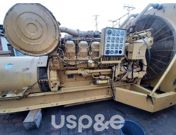 Refurbished 1 MW 1994 Refurbished Caterpillar 3512 Diesel Generator Set