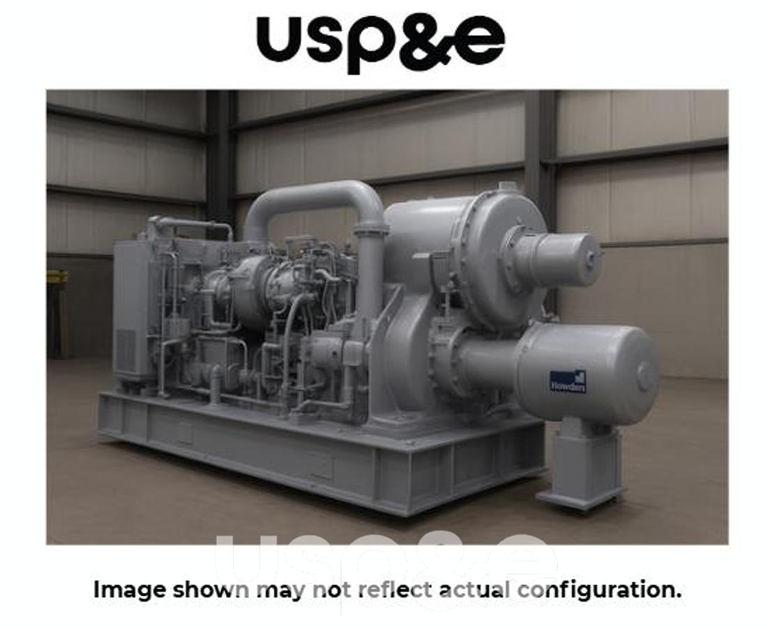 1.6 MW 2017 New Howden CFR4-AFA6K Steam Turbine Complete Power Block