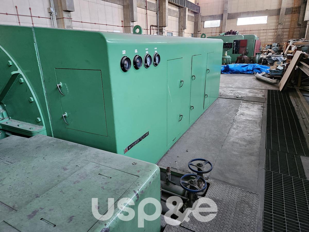 Used 39 MW 1979 Used Mitsubishi Steam Turbine Power Plant Generator Sets