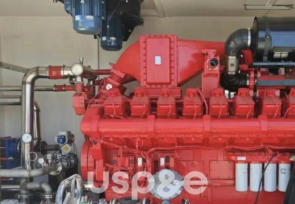 Used 1 MW 2023 Used Cummins CCEC Natural Gas Generator Set