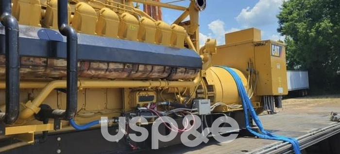 Refurbished 1.6 MW 2008 Refurbished Caterpillar G3520 Natural Gas Generator Set