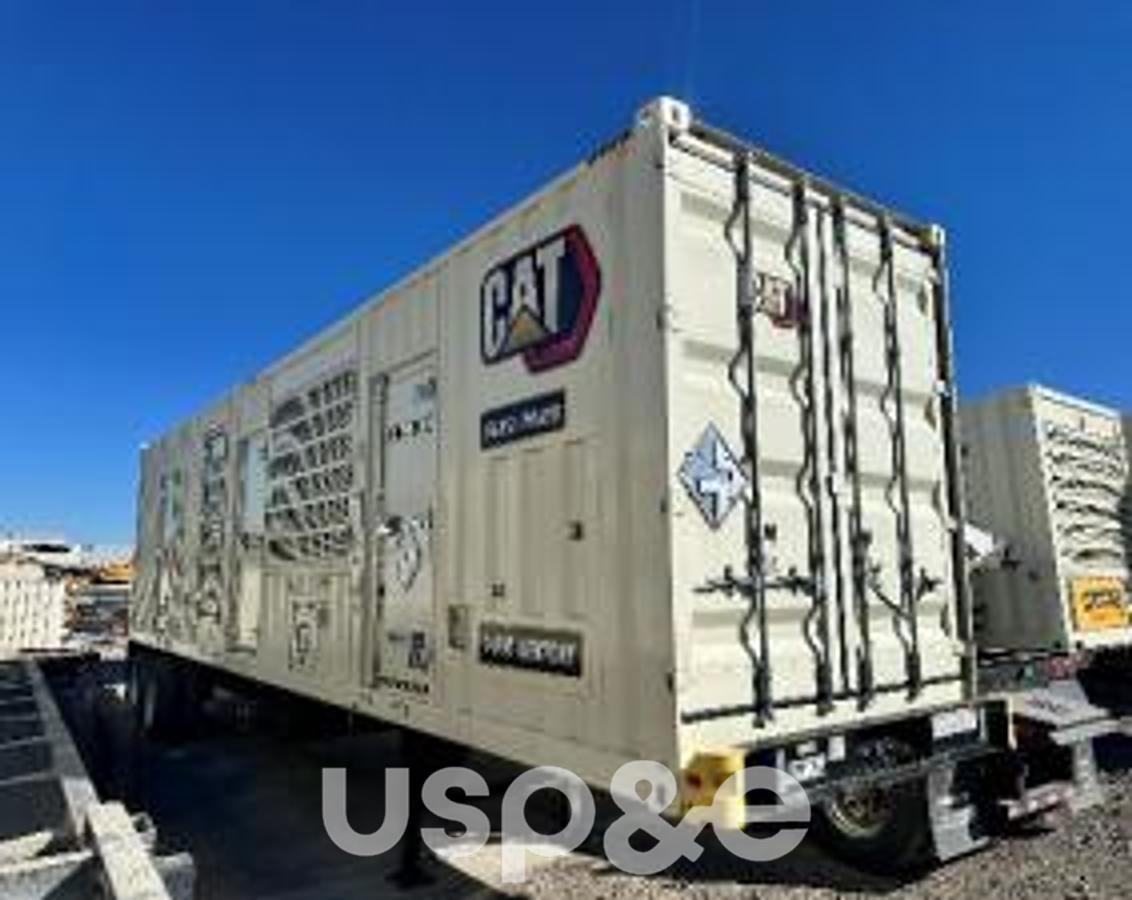 Used 1 MW 2022 Used Caterpillar XQ1140 Diesel Generator Set