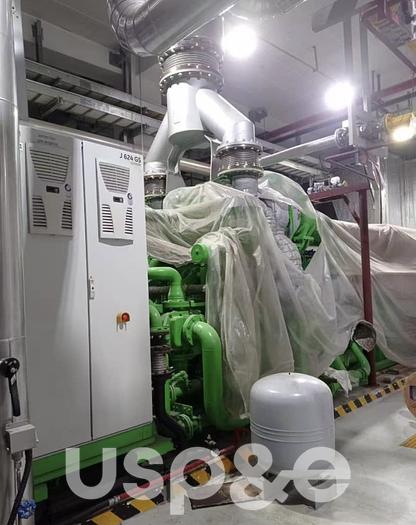 4.5 MW 2018 New Jenbacher J624-GS-H101 Natural Gas Engines