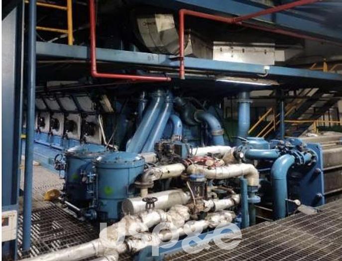 Used 115 MW 2010 Used Wartsila W18V46 HFO Power Plant Generator Sets