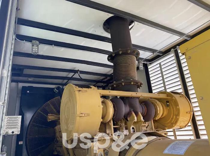 Used 1.2 MW 2001 Used Caterpillar 3512 Diesel Generator Set