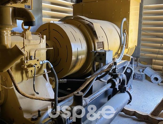 Refurbished 1.5 MW 2010 Refurbished Caterpillar G3516C Natural Gas Generator Set