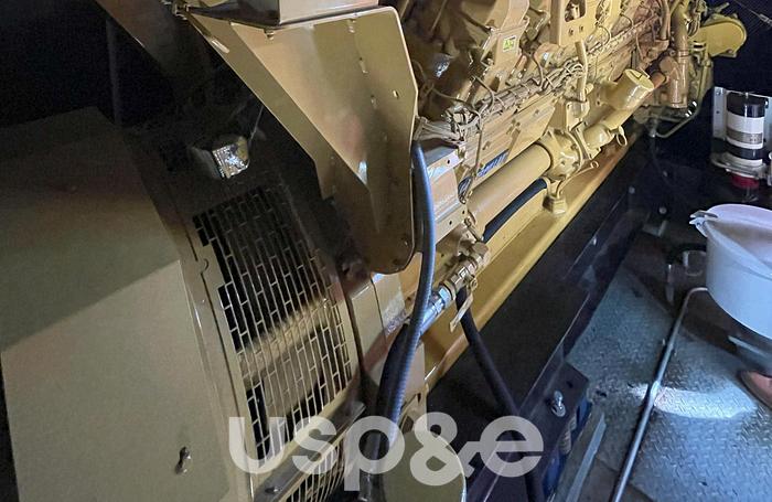Used 2 MW 2005 Used Caterpillar 3516B Diesel Generator Set