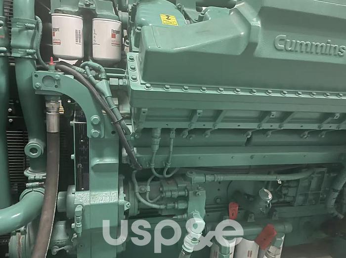 2 MW 2016 New Cummins QSK60-G8 Diesel Generator Sets