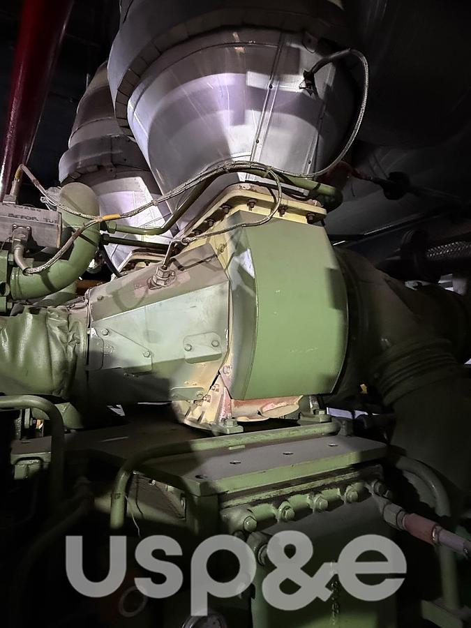 Used 1.9 MW 2007 Used Anglo-Belgian-Corp 12DZC-1000-125-A Deisel Generator Set