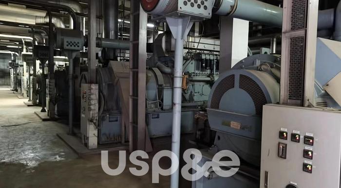 Used 1 MW 2003 Used Mitsubishi S6U - PTK HFO Generator Sets