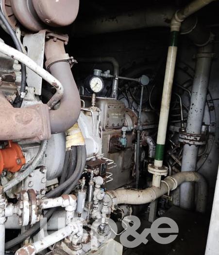 Used 33.7 MW 1987 Used John Brown Frame 6B Natural Gas Turbine Genset 