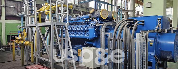 Used 1.5 MW 2014 Used MWM TCG2020-V16 Natural Gas Generator Sets