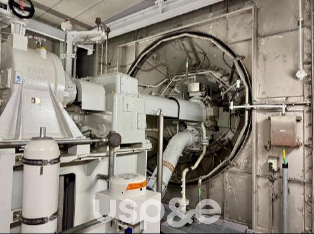 Used 127 MW 2009 Used GE Frame 9E PG9171 Natural Gas Turbine Generator Set