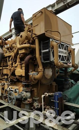 Used 1.5 MW 2014 Used Caterpillar 3516C Diesel Generator Sets (Containerised)