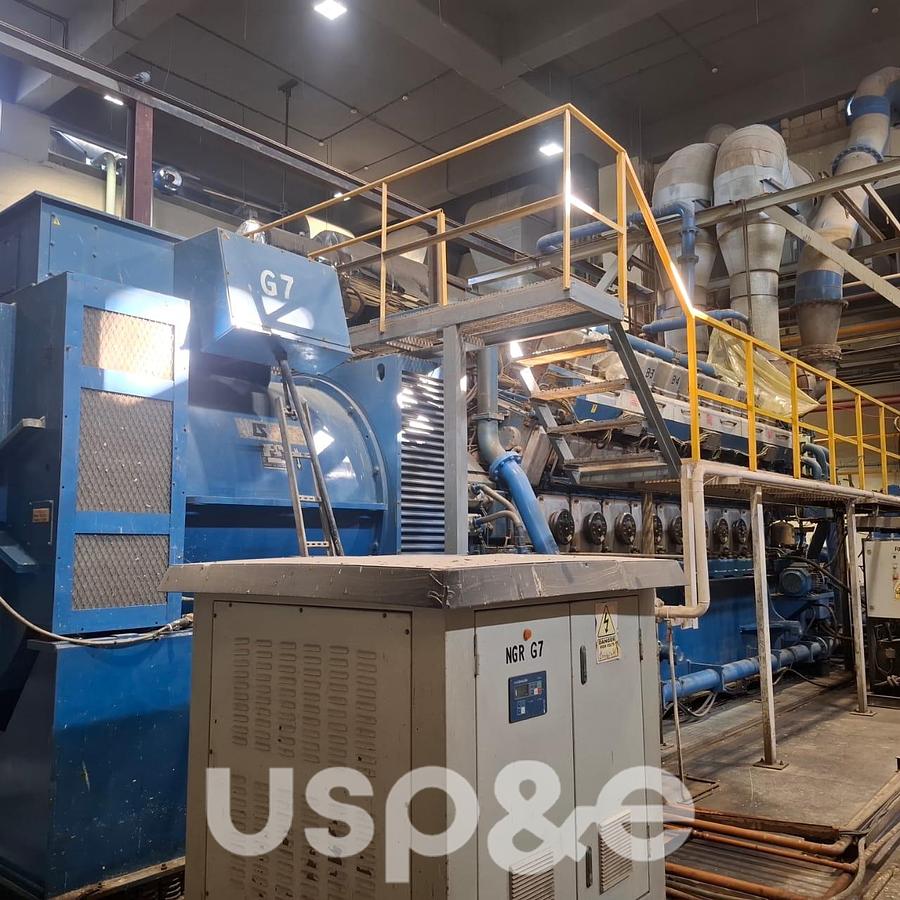 Used 6.1 NW 2007 Used Wartsila 18V32DF HFO Generator Set