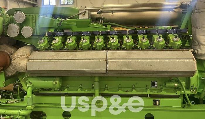 Used 1.4 MW 2005 Used Jenbacher JMS 420 GS Natural Gas Generator Set