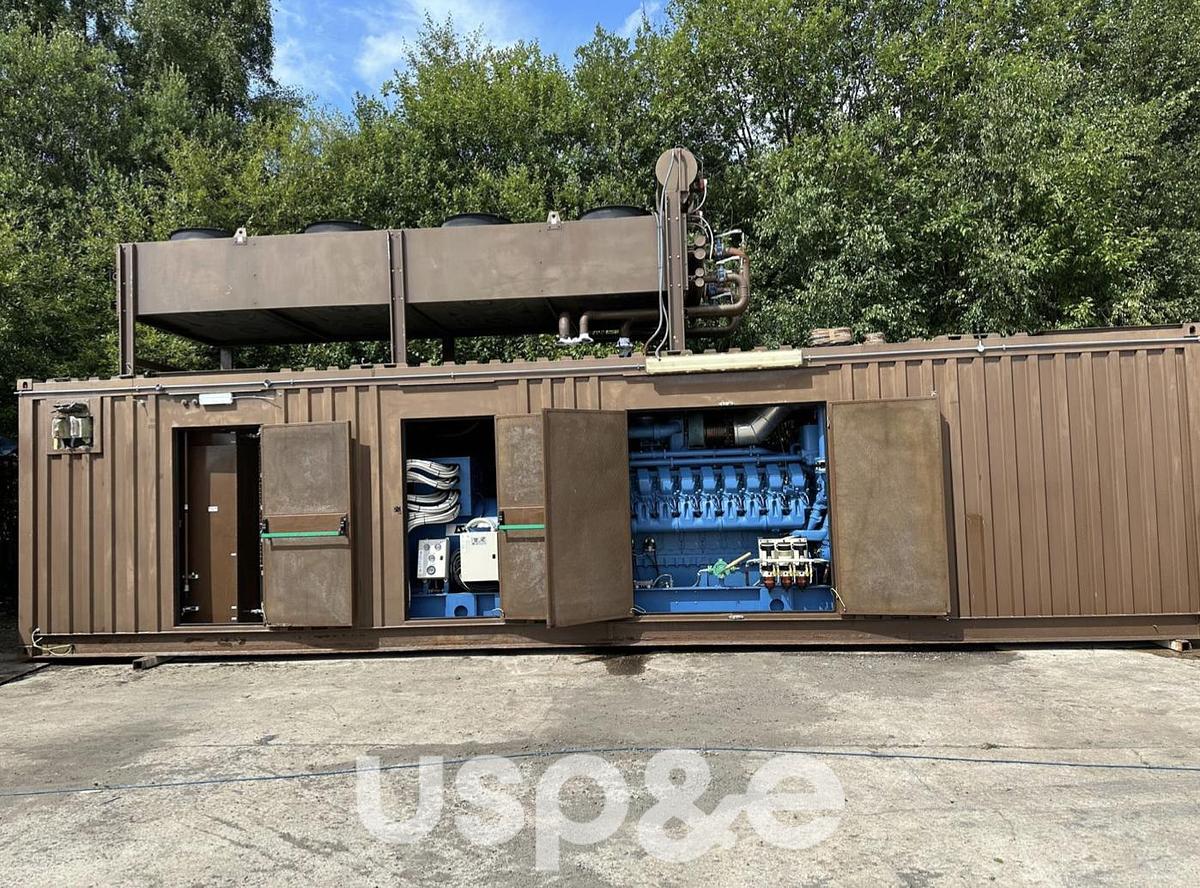 Used 2 MW 2006 Used MTU 20V4000 Diesel Generator Sets