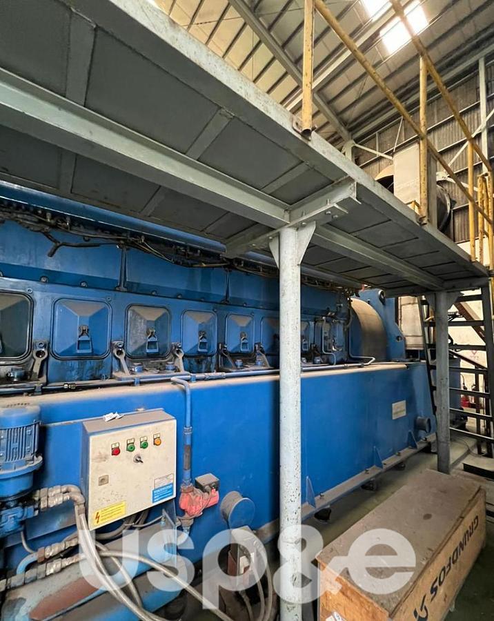 Used 8 MW 2005 Used MWM TCG 2032V16 Natural Gas Power Plant Generator Sets