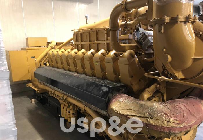 Used 1.9 MW 2011 Used Caterpillar 3520C Natural Gas Generator Sets