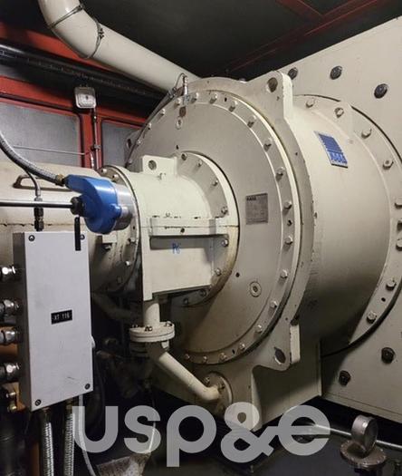 Used 12 MW 2016 Used Solar Mars 100 Natural Gas Generator Set