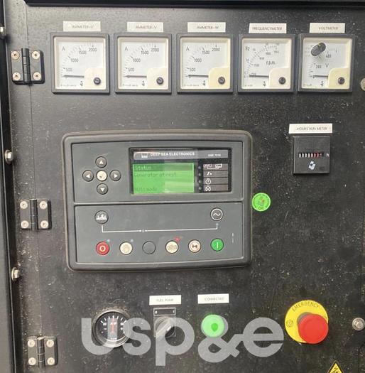 Used 0.80 MW 2011 Used MTU 16V-2000 Diesel Generator Set