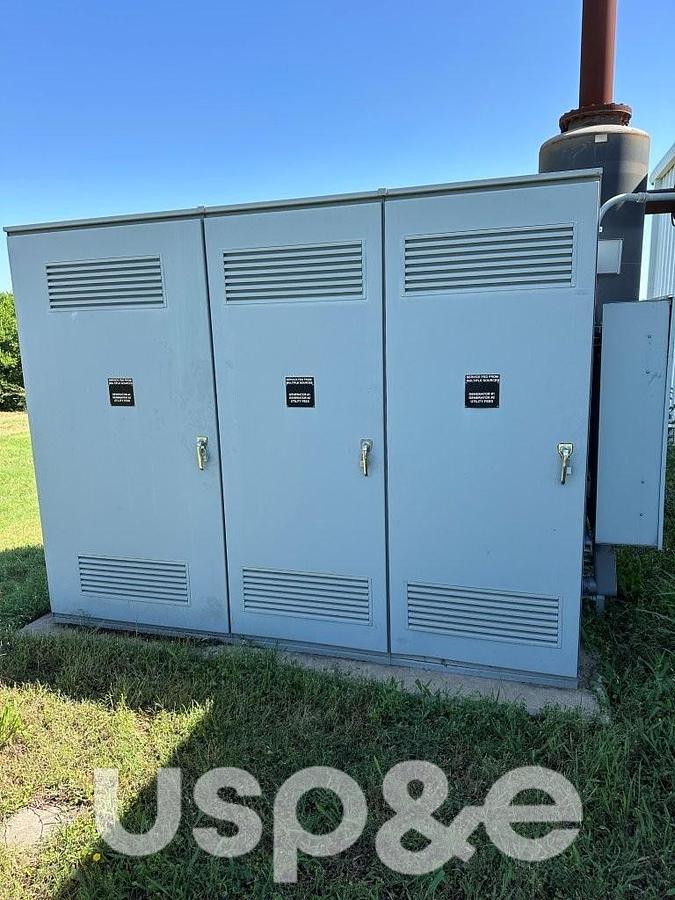 Used 2 MW 2014 Used Cummins C2000 N6C Natural Gas Generator Set