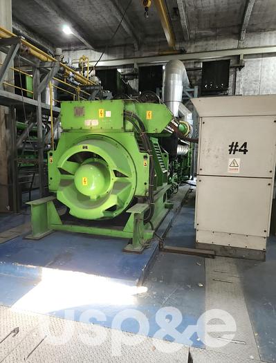 Used 3.4 MW 2019 Used Jenbacher J 620 GS Natural Gas Generators Sets