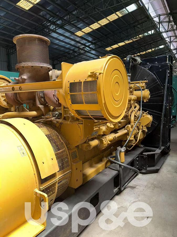 Used 1.5 MW 2006 Used Caterpillar 3512B Diesel Generator Set