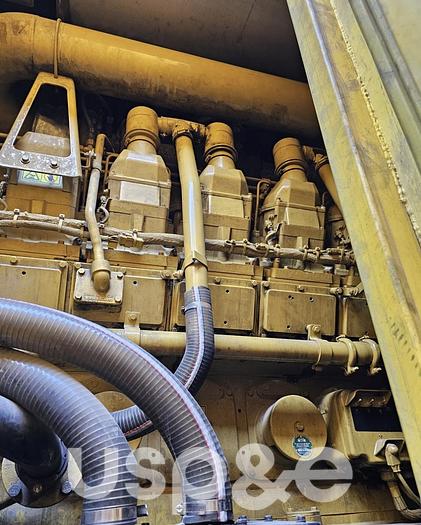 Used 2 MW 2011 Used Caterpillar 3516B HD Diesel Generator Set