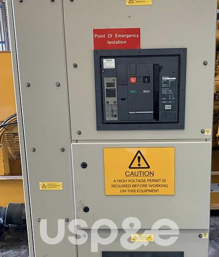 Used 1.1 MW 2009 Used Caterpillar G3516B Natural Gas Generator Set