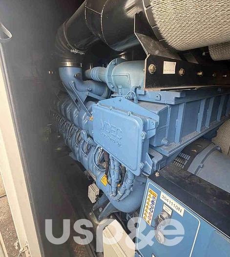 Used 1.5 MW 2007 Used MTU 16V4000 G61 Diesel Generator Sets