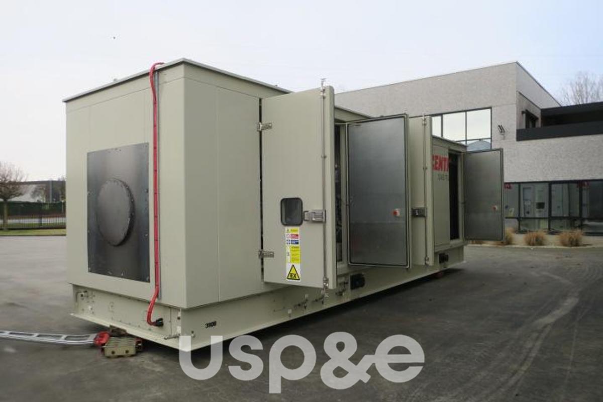 Used 5.1 MW 2014 Used Centrax 501 KB7S Natural Gas Turbine Generator Set