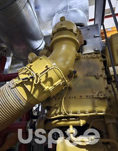 Used 4.5 MW 2017 Used Caterpillar CG260-16 Natural Gas Generator Sets
