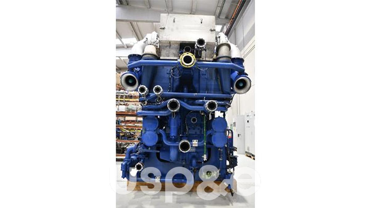 Refurbished 4 MW 2003 Refurbished MWM TCG2032V16 Natural Gas Generator Set