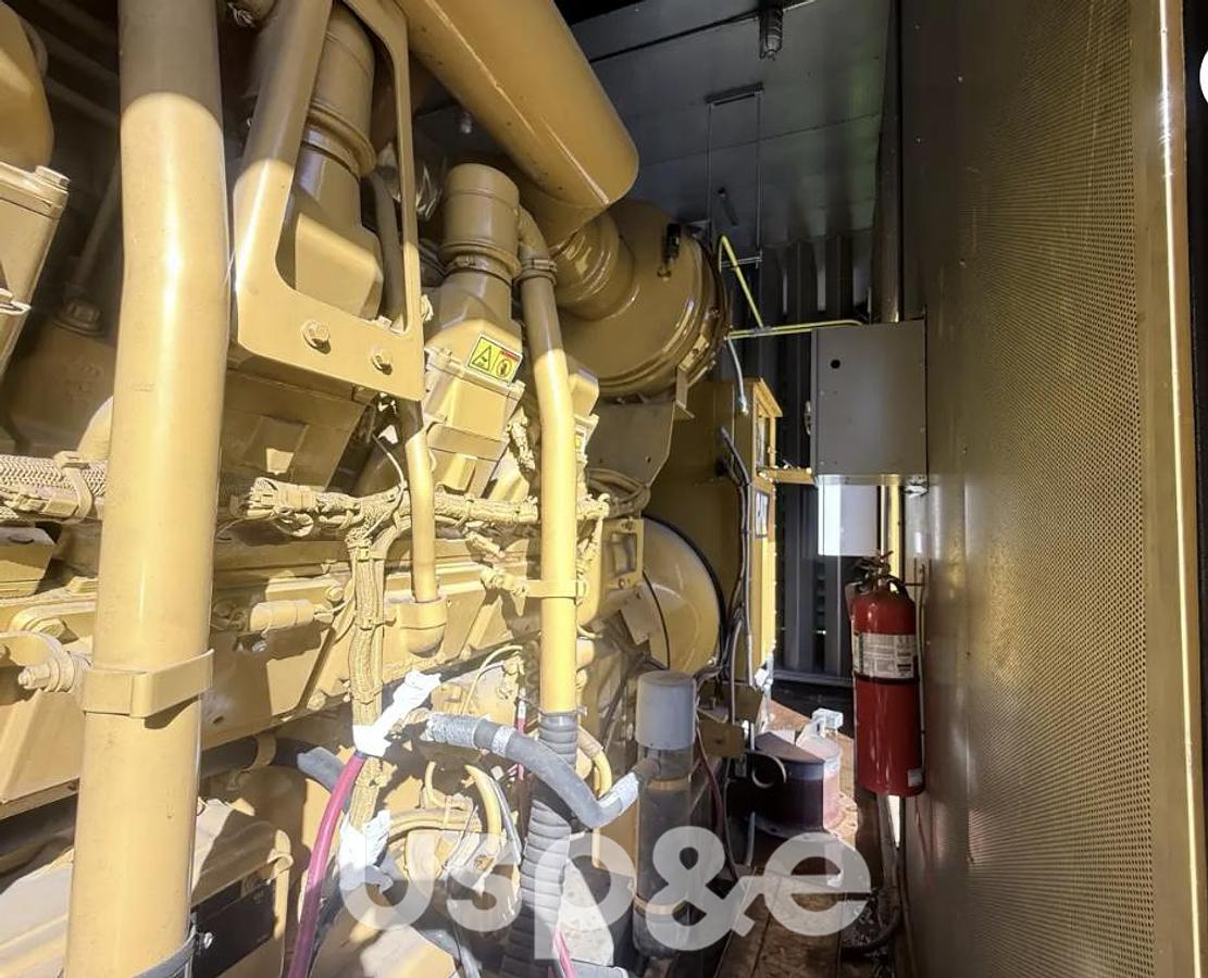 Used USP&E is selling: 1.5 MW 2008 Used Caterpillar 3512C-GD Diesel Generator Set (Containerised)