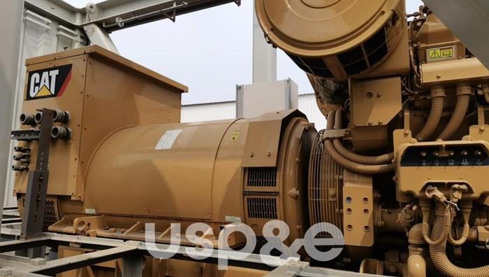 Used 1.5 MW 2014 Used Caterpillar 3516C Diesel Generator Sets (Containerised)
