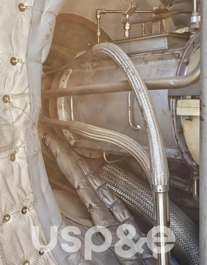 Used 3 MW 2013 Used Siemens SGT-400DLE Natural Gas Turbine Generator Set (Dual Shaft)