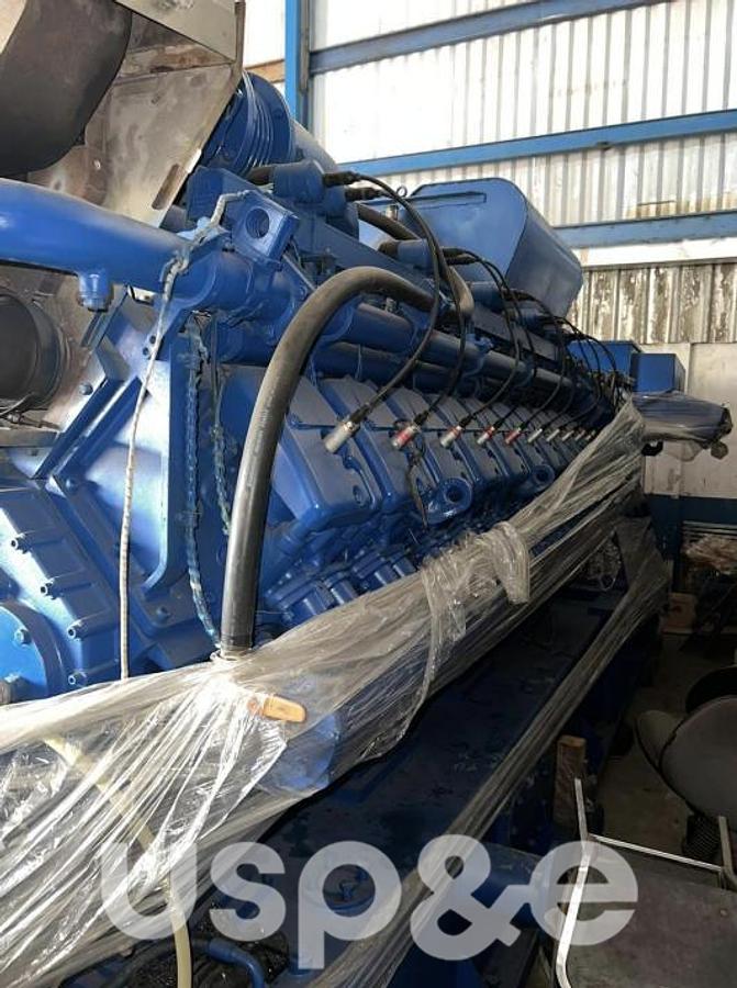 Used 1.9 MW 2014 Used MWM TCG 2020-V20 Natural Gas Generator Sets (Containerised)